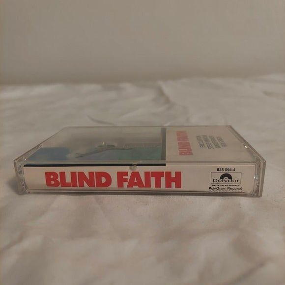 Blind Faith Self Titled Cassette Eric Clapton Steve Winwood Polygram Records - Picture 5 of 6